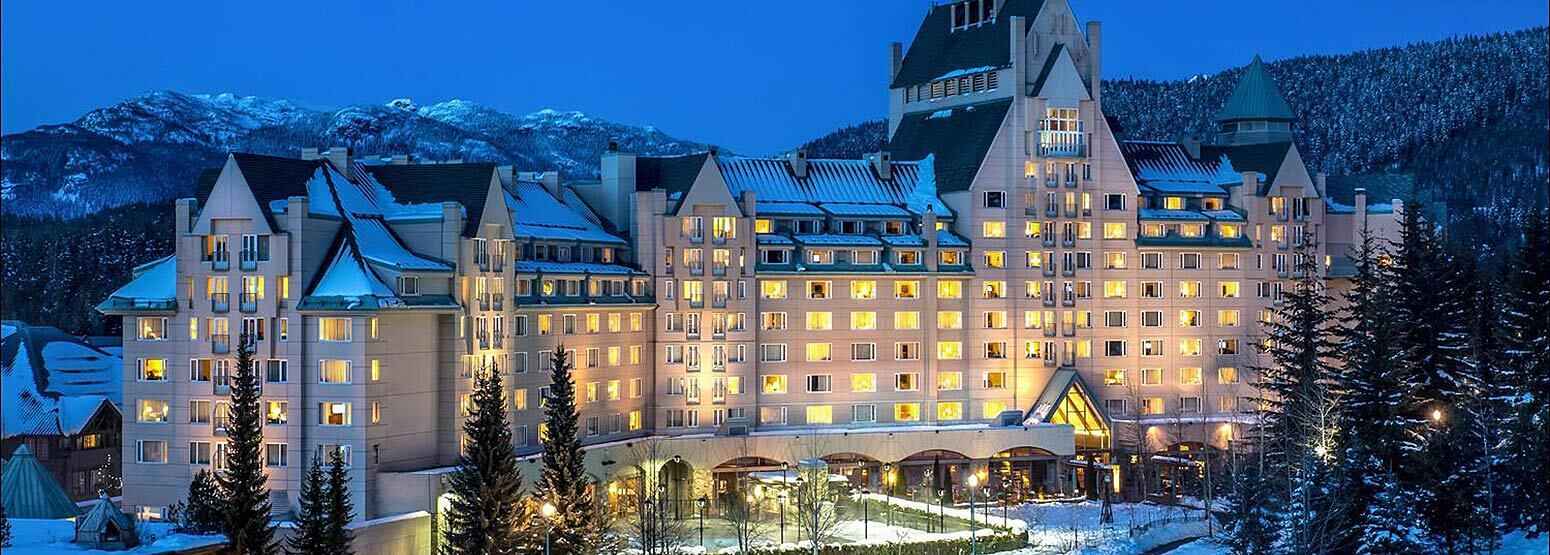 Header image at Fairmont Chateau Whistler Canada