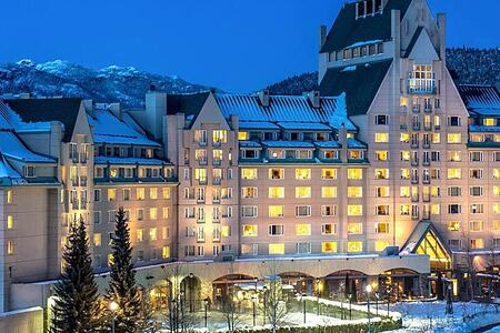 Header image at Fairmont Chateau Whistler Canada
