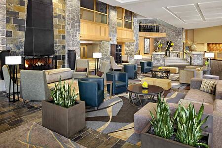 Lounge area at Westin Whistler Canada