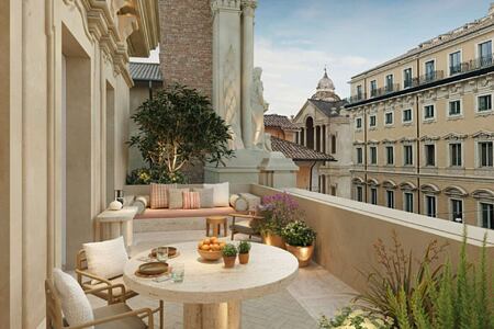 Six Senses Rome Balcony