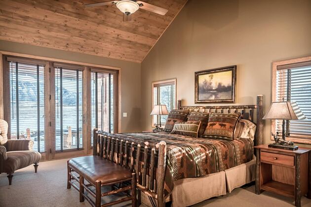 Bedroom at The Hideout Ranch