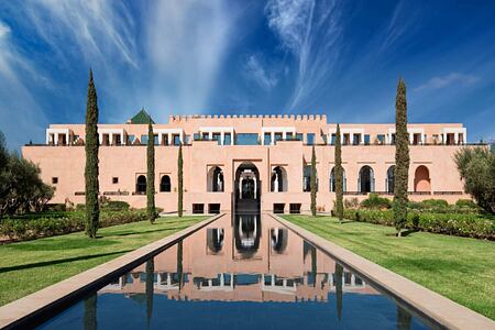Grand Canal and Main Building at Oberoi Marrakech