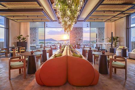 Lounge at Costa Navarino Greece