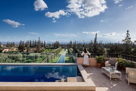 Royal Suite Private Pool and Atlas Mountains view at Oberoi Marrakech