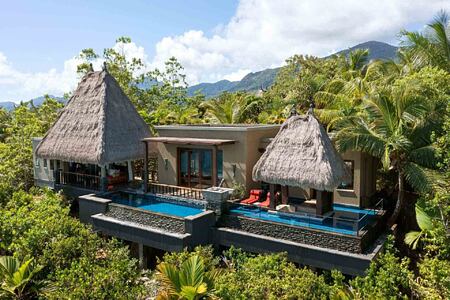 Villa with private pool at Anantara Maia Seychelles