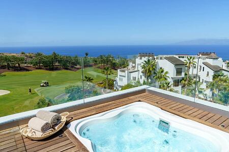 2 Bedroom Suite Partial Sea View with Jacuzzi at Las Terrazas de Abama Suites Tenerife