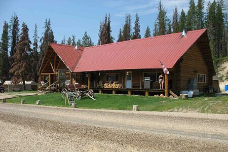Ranch house daytime Silver Spur Ranch Idaho USA