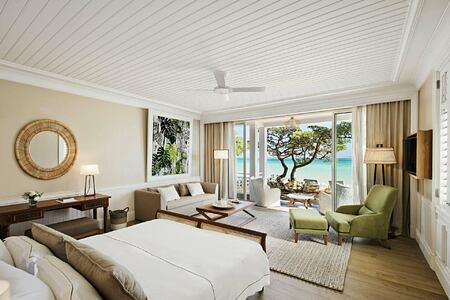Accommodation Suite Beach Front Heritage Le Telfair Mauritius