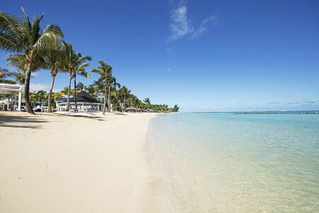 General view of the beach Heritage Le Telfair Mauritius