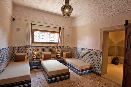 Spa Treatment room at Villa Zin Morocco