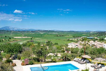 Pool and views from Casa Majorca