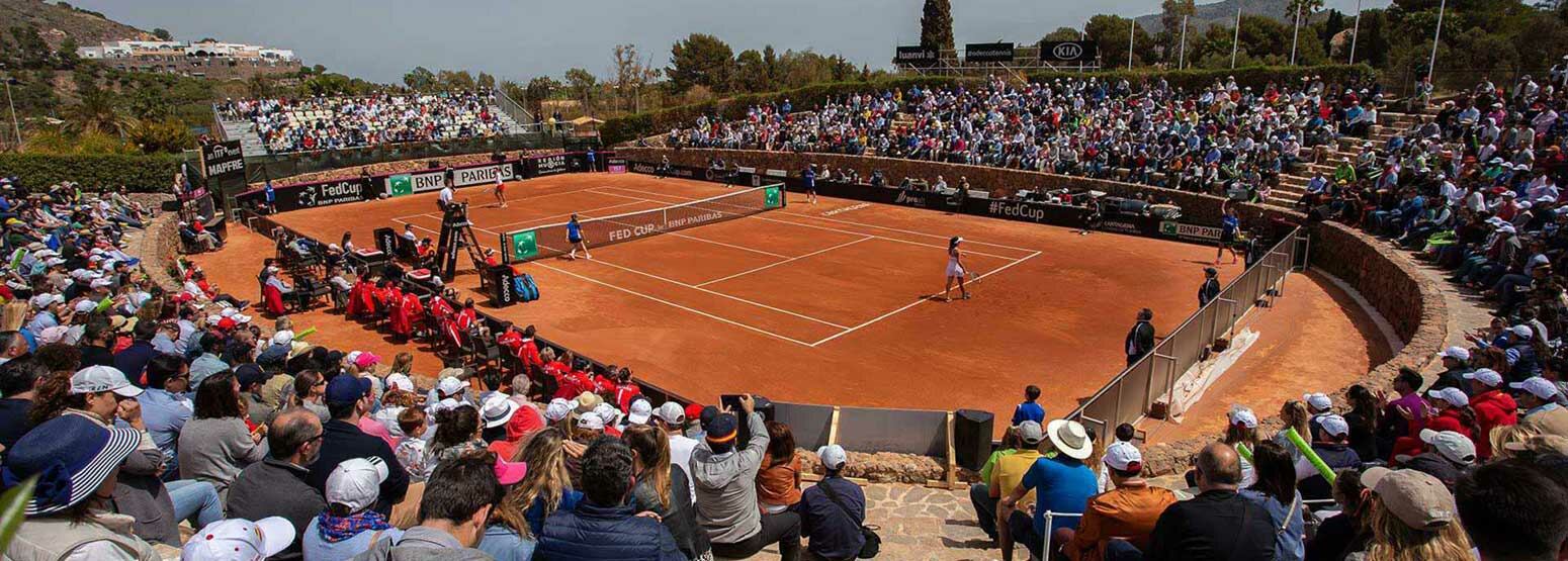 Tennis Centre Fed Cup Grand Hyatt La Manga Murcia Spain Header
