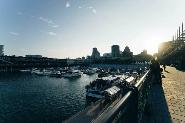 Montreal harbour